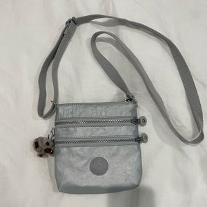 Vintage Kipling Silver Crossbody